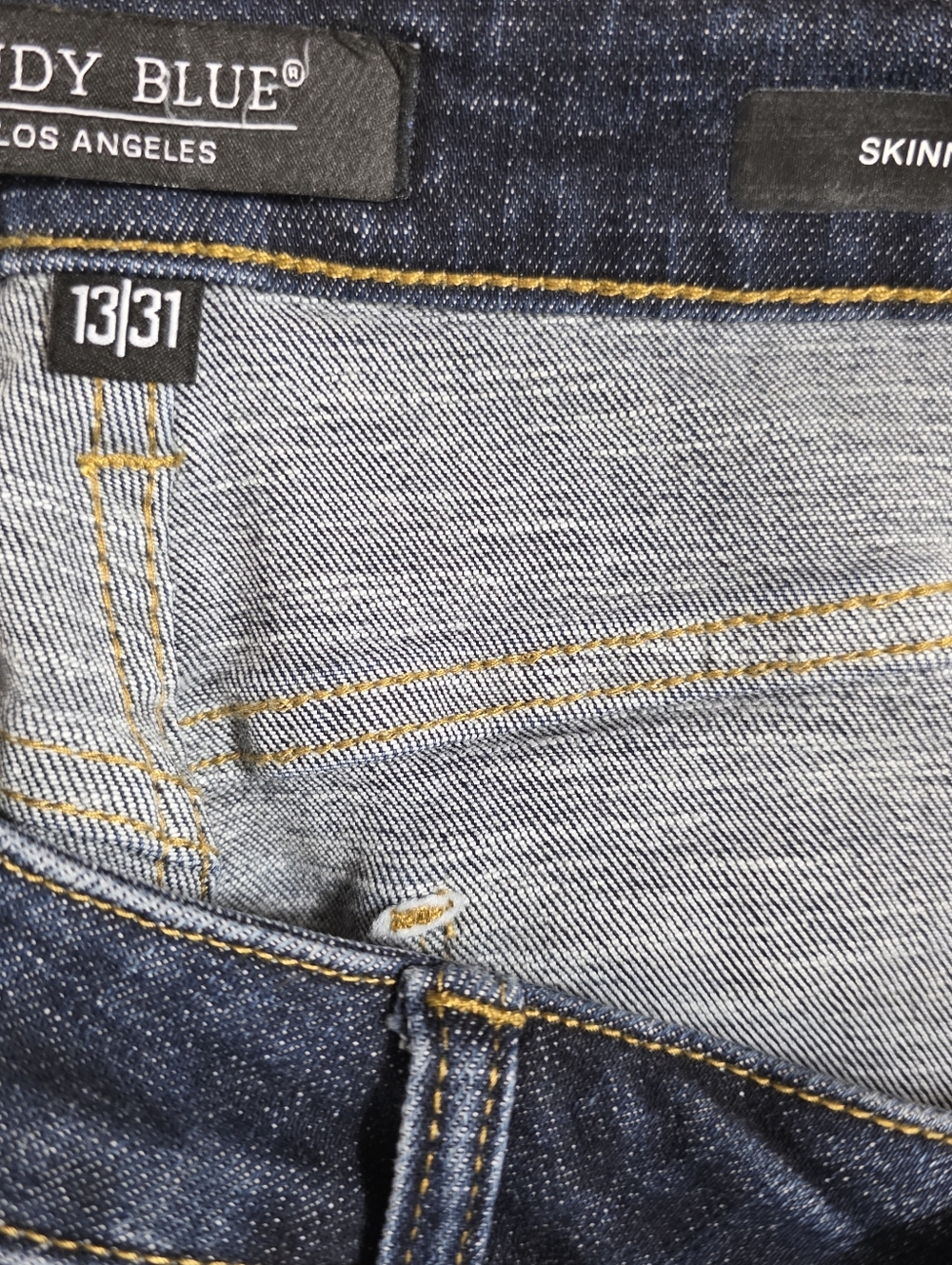 NWOT Judy Blue Williamsburg High Rise Tummy Control Top Skinny Jeans Size 13 - Picture 9 of 9